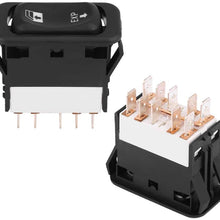 A06-30769-008 Car Power Master Window Control Switch Button Fit for Freightliner Columbia 01-11