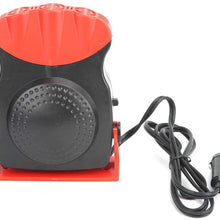 KIMISS 12V 200W Car Vehicle Portable Heating Fan Heater Defroster Partial Heating Demister Demister