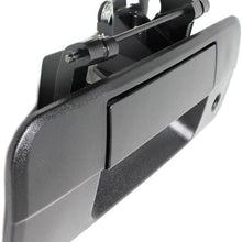 Dade Black Textured Tailgate Liftgate Latch Handle Compatible for 2007-2013 Toyota Tundra 690900C040 69090-0C040