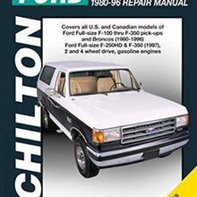 Chilton Ford Trucks and Bronco 1980-1996 Repair Manual (26664)