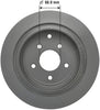 OMNIPARTS Brake Rotor Coated 13060037