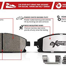 Power Stop Z36-1680, Z36 Truck & Tow Carbon-Fiber Ceramic Front Brake Pads