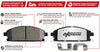 Power Stop Z36-1680 Front Z36 Truck and Tow Brake Pads