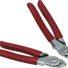 Hog Ring Pliers 450 Rings 3/4 Kit Straight and Bend 2 plier for Automotive Upholstery Supplies Tools