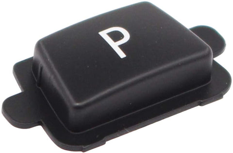 XtremeAmazing Gear Shift Knob Lever Parking P Button Cover Cap Black