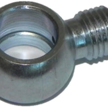 Inline Tube 3an Male to 10MM Or 3/8 Banjo Fitting Stainless Braided Brake Hose -3an BN01 2pc (E 11 13)
