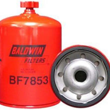 Baldwin Filters Heavy Duty BF7853 Secondary Fuel Spin-On Filter with Drain Filter