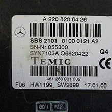 REUSED PARTS 00-06 OEM Mercedes Benz S Class Language Control Module A2208206426