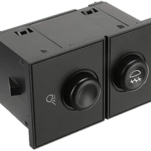 SpeeVech Fog Light & Cargo Lamp Switch,for 03-07 GMC Sierra 1500 2500 3500 Fits Chevy Silverado 1500 2500 H 3500 Classic Suburban 2500 Tahoe Yukon Yukon XL 1500