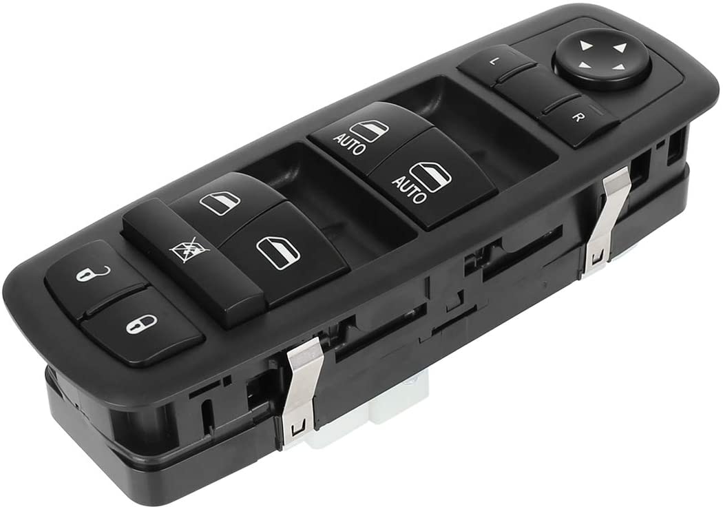 X AUTOHAUX 68086693AC Car Master Power Window Switch for 2011-2013 Jeep Grand Cherokee 2011-2013 Dodge Durango