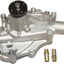 PRW 1430200 Performance Quotient As-Cast High Flow Left Inlet Aluminum Water Pump for Ford 302 1970-78, 351W 1970-87