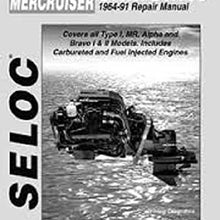 New Seloc Mercruiser Sterndrive Motor Engine Repair Manual 1964-91 SEC 3200