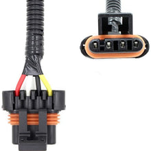 Michigan Motorsports 24 inch Oxygen o2 02 Sensor Extension Harness Fits Ls1 Ls6 Lt4 with 4 PIN Wire Flat O2 Connector O2 Camaro Firebird