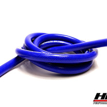 HPS 3/4" ID Blue high Temp Reinforced Silicone Heater Hose tubing, 10 feet Length, Max Temperature Rating: 350F, Bend Radius: 3"