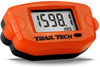 Trail Tech 743-A00 Orange TTO Digital Tach Hour Meter Gauge Surface Mount (Orange)