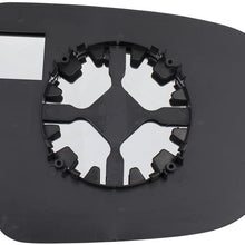 Drivers Side View Mirror Glass & Base Compatible with 15-17 Murano 14-18 Rogue 17-18 Pathfinder 963664BA0A