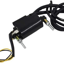 labwork 12V Dual Wire Ignition Coil Fit for Honda Kawasaki Yamaha Suzuki CB KZ XS GS