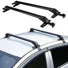 NICE CHOOSE Universal Aluminum Car Top Roof Cross Bar Rail Luggage Roof Rack Carrier Adjustable Window Frame