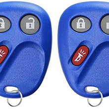 KeylessOption Keyless Entry Remote Control Car Key Fob Replacement for LHJ011 (Pack of 2)