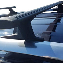 ANTS PART Cross Bars for 2018 2019 2020 2021 Chevrolet Equinox/GMC Terrain Black Baggage Luggage Roof Rack Roof Rails Aluminum