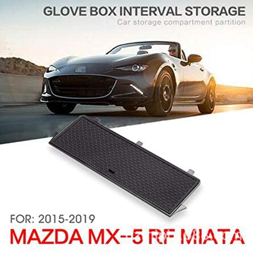 YUECHI Car Accessories ABS Center Console Glove Organizer Tray Retrofit Classify Sort Out Box for Mazda MX-5 RF Miata 2015-2019