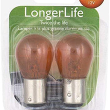 Philips 2357NA LongerLife Miniature Bulb, 2 Pack