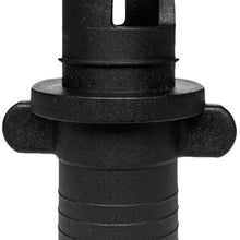 BESPORTBLE Plastic Inflatable Kayak Valve Adapter Air Pump Hose Replacement