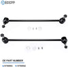 ECCPP Sway Bar Link Stabilizer bar fit for 2010 2011 2012 2013 2014 2015 Chevrolet Camaro 2pcs K750552 K750553