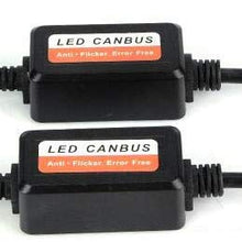 Duokon ABS Material Headlight Decoder, 2pcs Car LED Headlight Decoder 9007 Radio Audio Anti-interference Error Canceler Filter