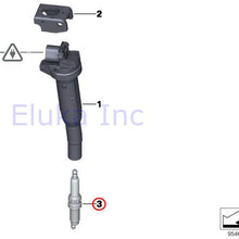 10 x BMW Genuine Ignition Coil Spark Plug High Power - Ngk Lkr8Ap (4471) M5 M6 M6 M3 M3 M3 M3 M3 M3