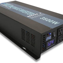 WZRELB Pure Sine Wave 5000W (10000W Surge) 24V Power Inverter DC to AC Power - Solar, RV, RBP-S500024