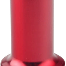 Dewhel Drift Emergency Knob Hand E Brake Spin Turn Knob Lock Button Aluminum JDM For Subaru BRZ Toyota 86 GT86 Scion FRS (Red)