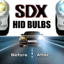 SDX HID Xenon Headlight Replacement Bulbs, H7, 8000K