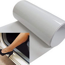 iJDMTOY 6 by 48 Inches Clear Door Sill Paint Protection Scratch Film Vinyl Sheet