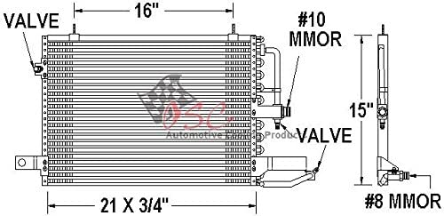 OSC Cooling Products 4748 New Condenser