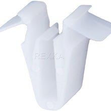 Rexka Door Garnish Moulding Retainer Clip for Toyota 67771-58010 Tundra Tacoma Sequoia RAV4 Land Cruiser Highlander C-HR Yaris Scion xD (Pack of 30)