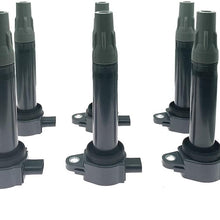 Ignition Coil Pack of 6 for Dodge Nitro Magnum Journey Grand Caravan Charger Challenger Avenger Town & Country Chrysler Sebring Pacifica 300 Replace 4606869AA 4606869AB 4606869AC 4606869AD C739