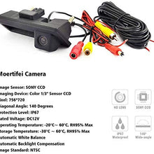 Moertifei Car Trunk Handle Rear View Camera Reverse Parking Backup Compatible with Audi Q5 2009-2017