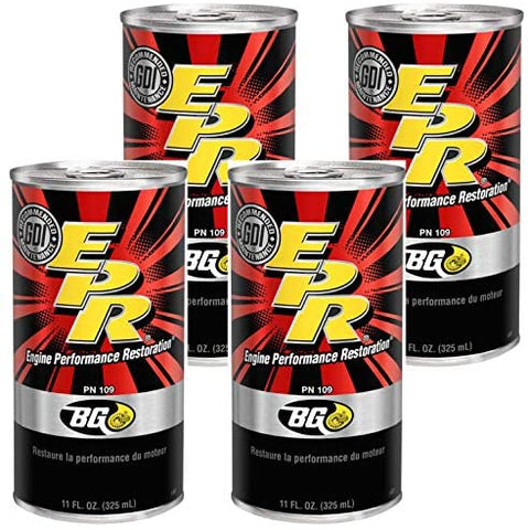 4 cans of BG Engine Performance Restoration 109
