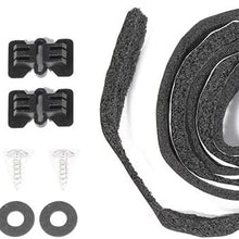 ROADFAR Hood Guard Shield Hood Protect Dark Smoke Hood Shield Fit for 2018-2019 Jeep Wrangler,2020 Jeep Gladiator