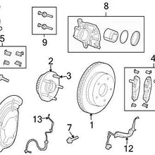 Mopar 5212 5333AB, Disc Brake Hydraulic Hose