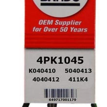 Bando 4PK780 OEM Quality Serpentine Belt (4PK1045)