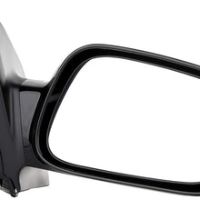 TUPARTS Fit for 2003-2008 T-oyota Corolla with Power Adjustment Non-Folding Side View Mirror Right Side Mirror