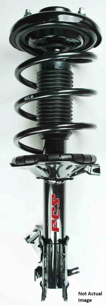 FCS 1345565L Complete Strut Assembly, black