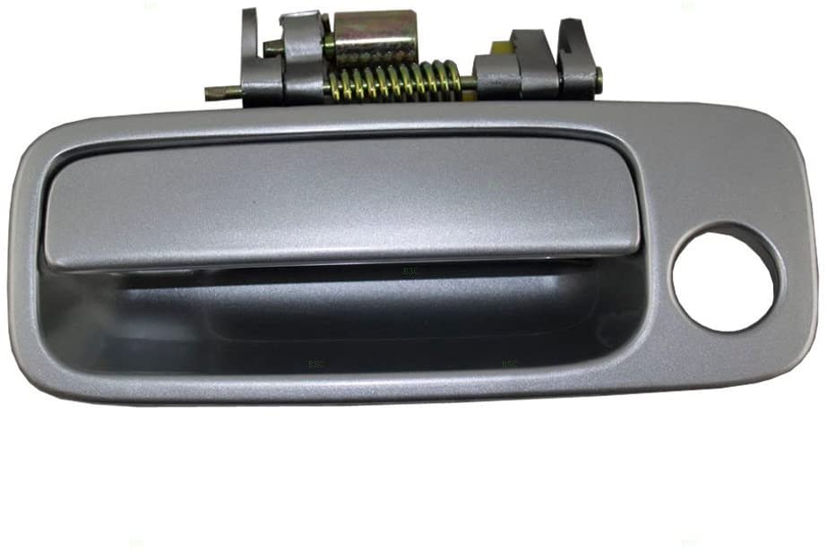 Eynpire 8049 Exterior Outside Outer SILVER Replacement Front Left Driver Side Door Handle For 97-01 Toyota Camry 97 98 99 00 01