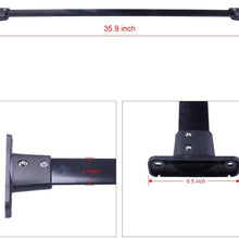 AUTOMUTO Cross Bars fit for Nissan Pathfinder 2005 2006 2007 2008 2009 2010 2011 2012 Aluminum Black Kayak Roof Rack Roof Top Bar Luggage Carrier