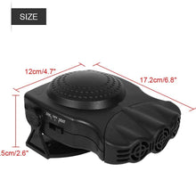12V 150W 2 in 1 Car Vehicle Heater Heating Cool Fan Windscreen Demister Defroster