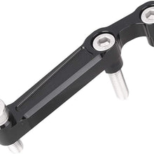 Mallofusa Motorcycle Stabilizer Steering Damper Bracket Mount Holder Kit Compatible for Kawasaki NINJA300 2013 2014 2015 2016 Red