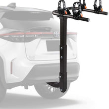 ZESUPER 3-Bike Rack Deluxe Locking Heavy Duty Bicycle Carrier for Cars, SUVS, Trucks, Vans and Minivans with a 2'' Hitch Receiver Rack Hitch Mount