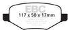 EBC Brakes DP41826R Yellowstuff Street and Track Brake Pad